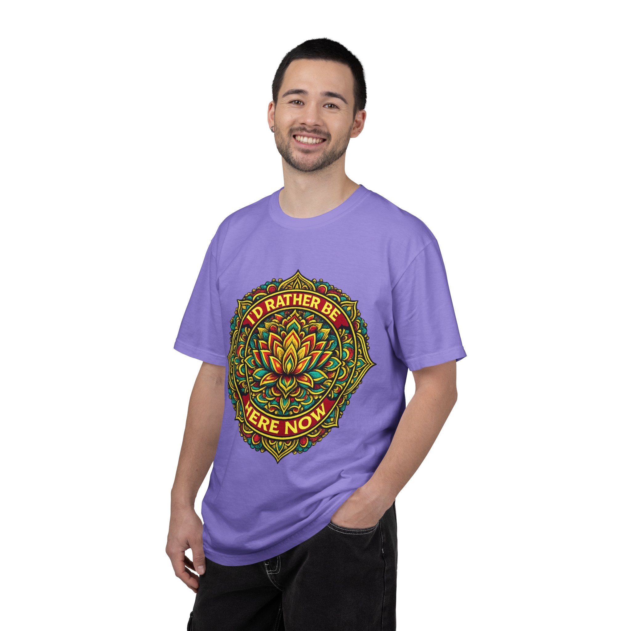 I'D RATHER BE HERE NOW Signature Logo Tee