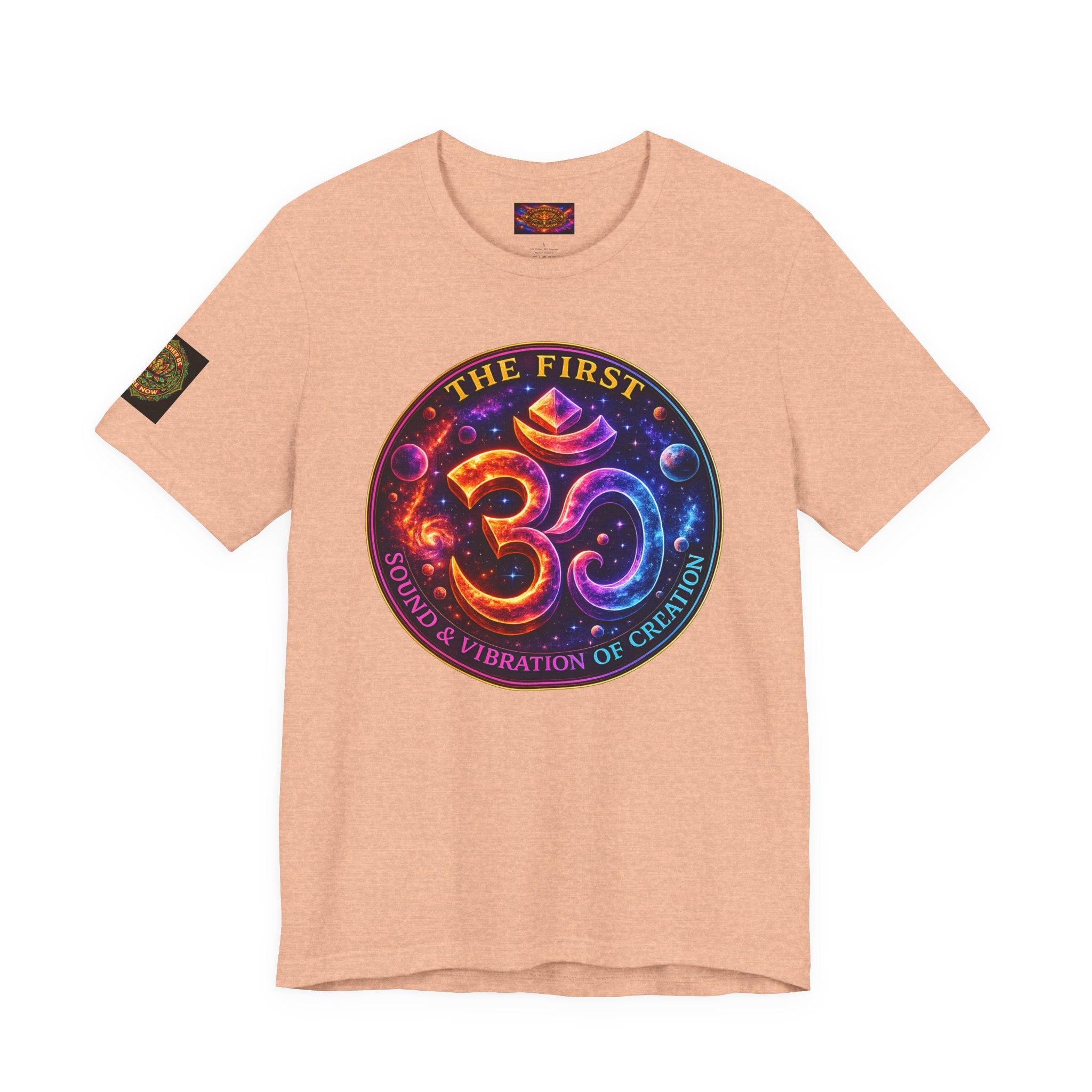 Om — The First Sound & Vibration of Creation T-Shirt Unisex Jersey Short Sleeve Tee