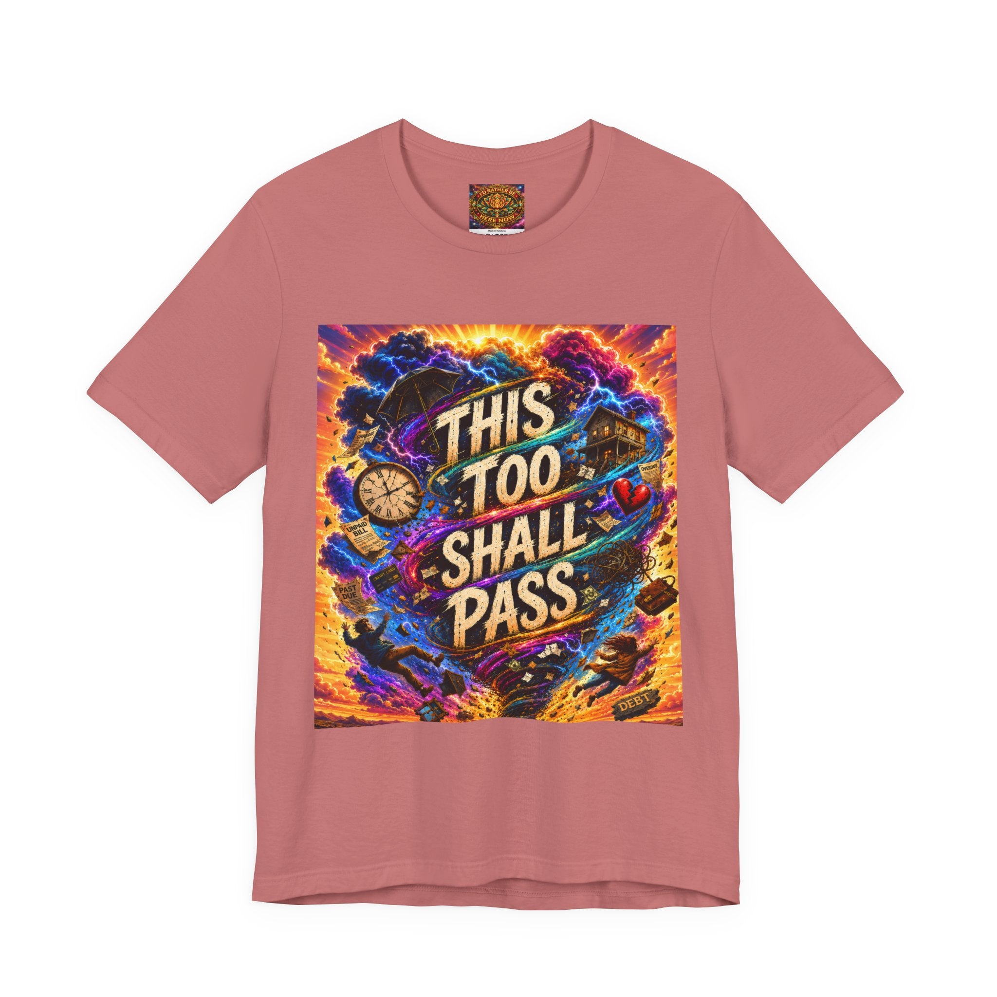 This Too Shall Pass Tee | Storm and sunrise Shirt | Bella + Canvas