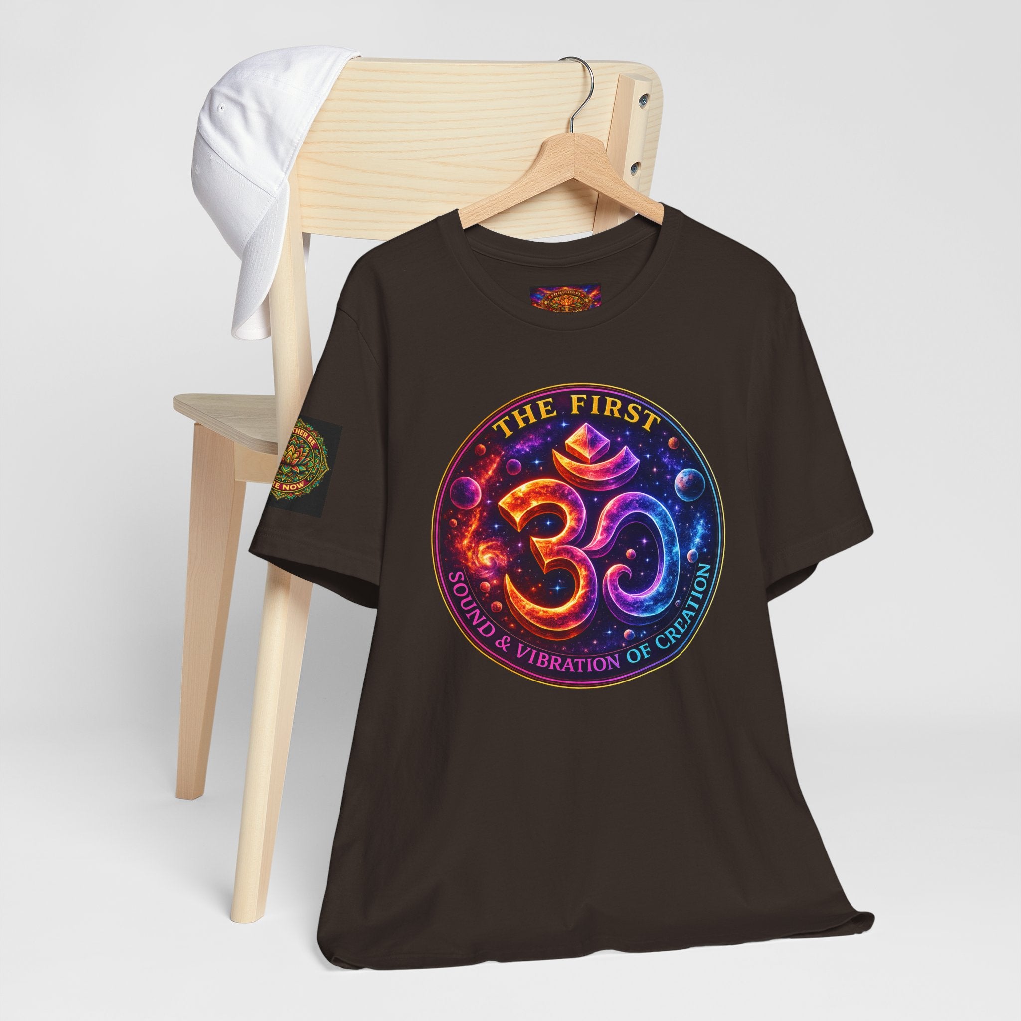 Om — The First Sound & Vibration of Creation T-Shirt Unisex Jersey Short Sleeve Tee