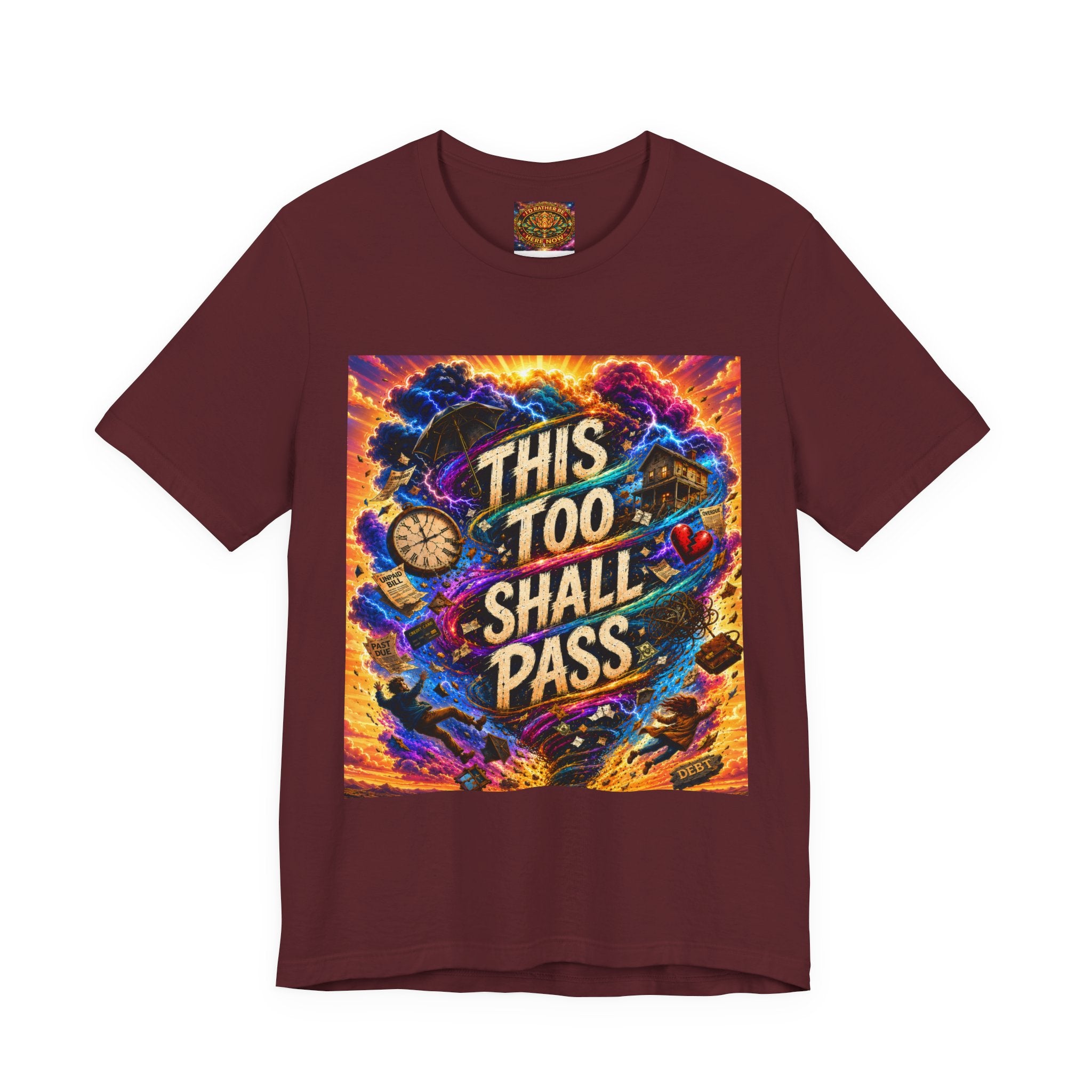 This Too Shall Pass Tee | Storm and sunrise Shirt | Bella + Canvas