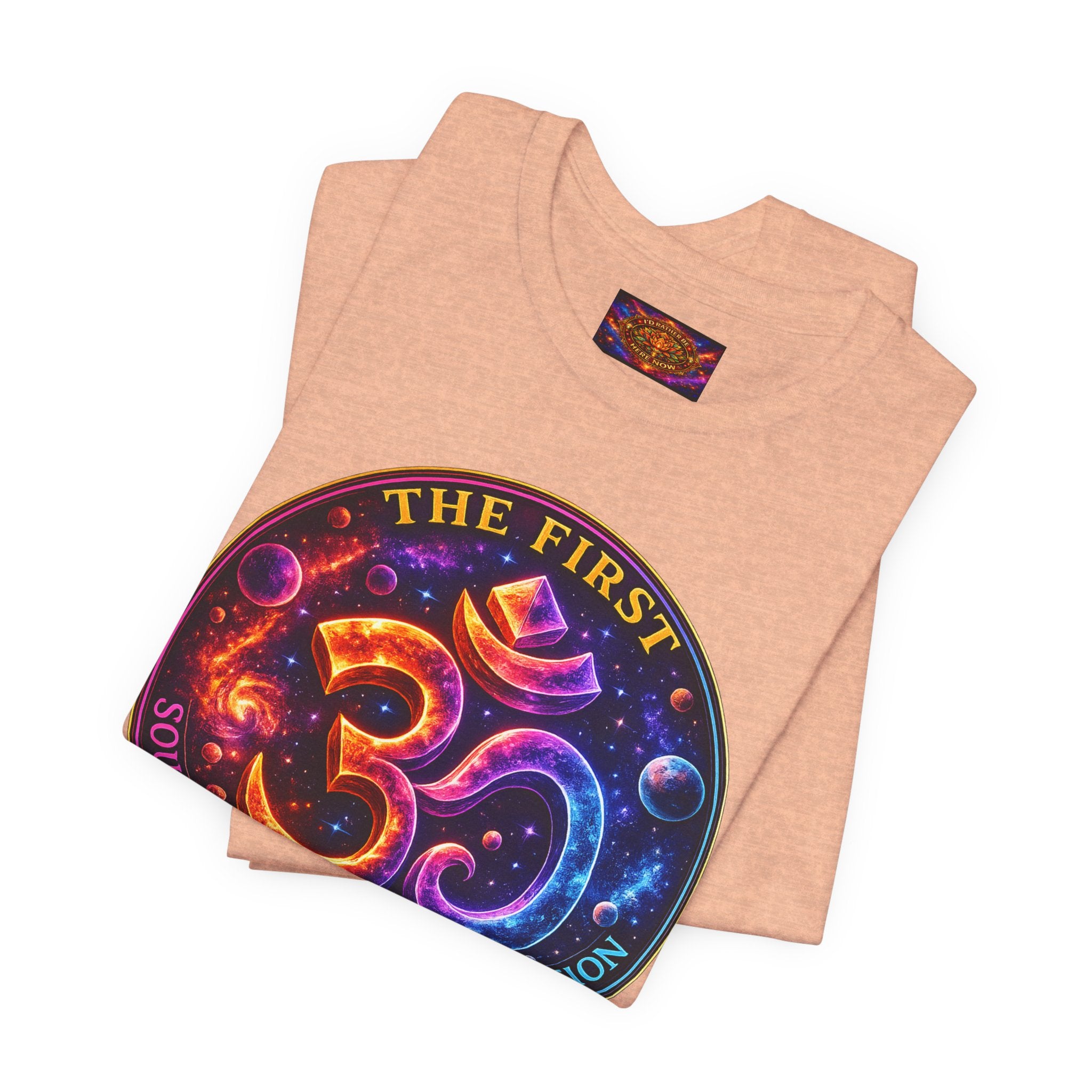 Om — The First Sound & Vibration of Creation T-Shirt Unisex Jersey Short Sleeve Tee