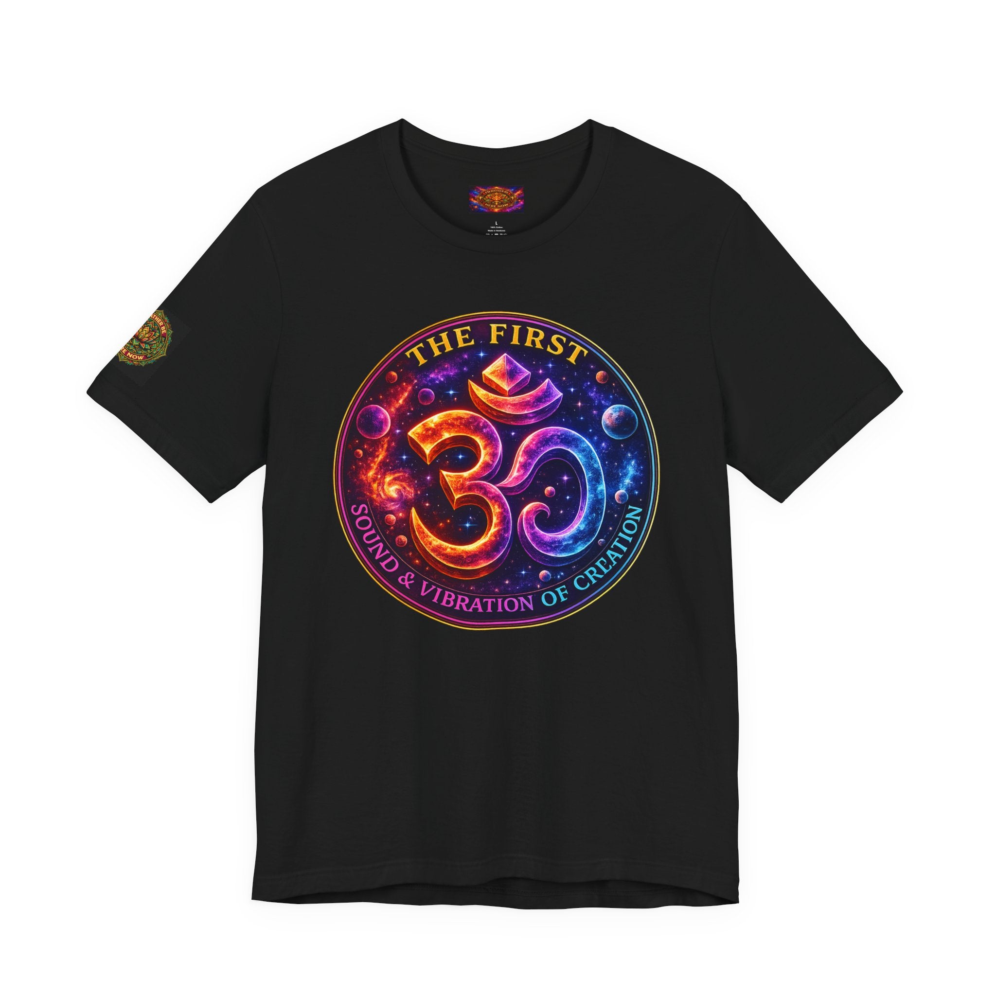Om — The First Sound & Vibration of Creation T-Shirt Unisex Jersey Short Sleeve Tee