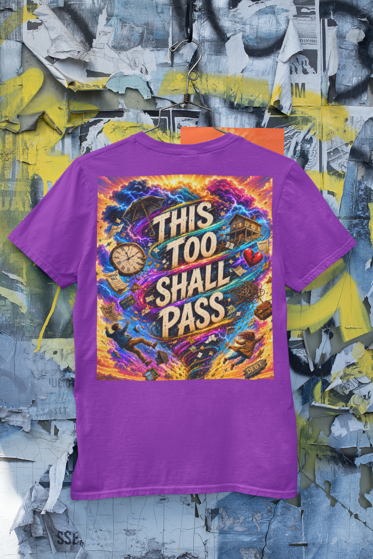This Too Shall Pass Tee | Storm and sunrise Shirt | Bella + Canvas