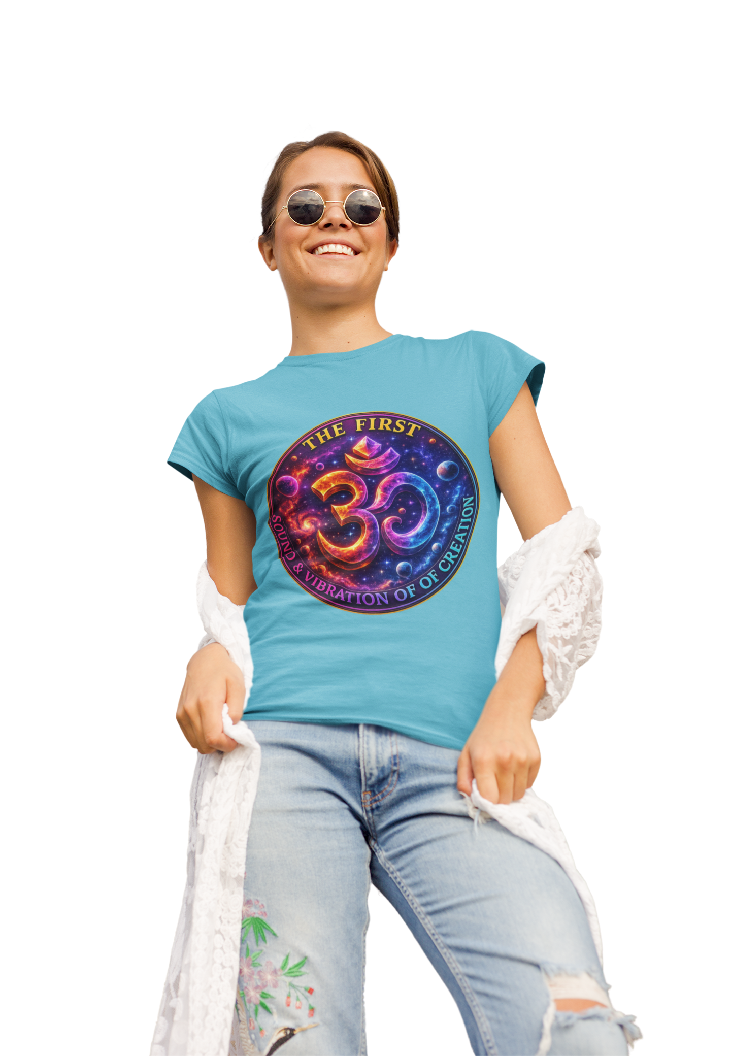 Om — The First Sound & Vibration of Creation T-Shirt Unisex Jersey Short Sleeve Tee