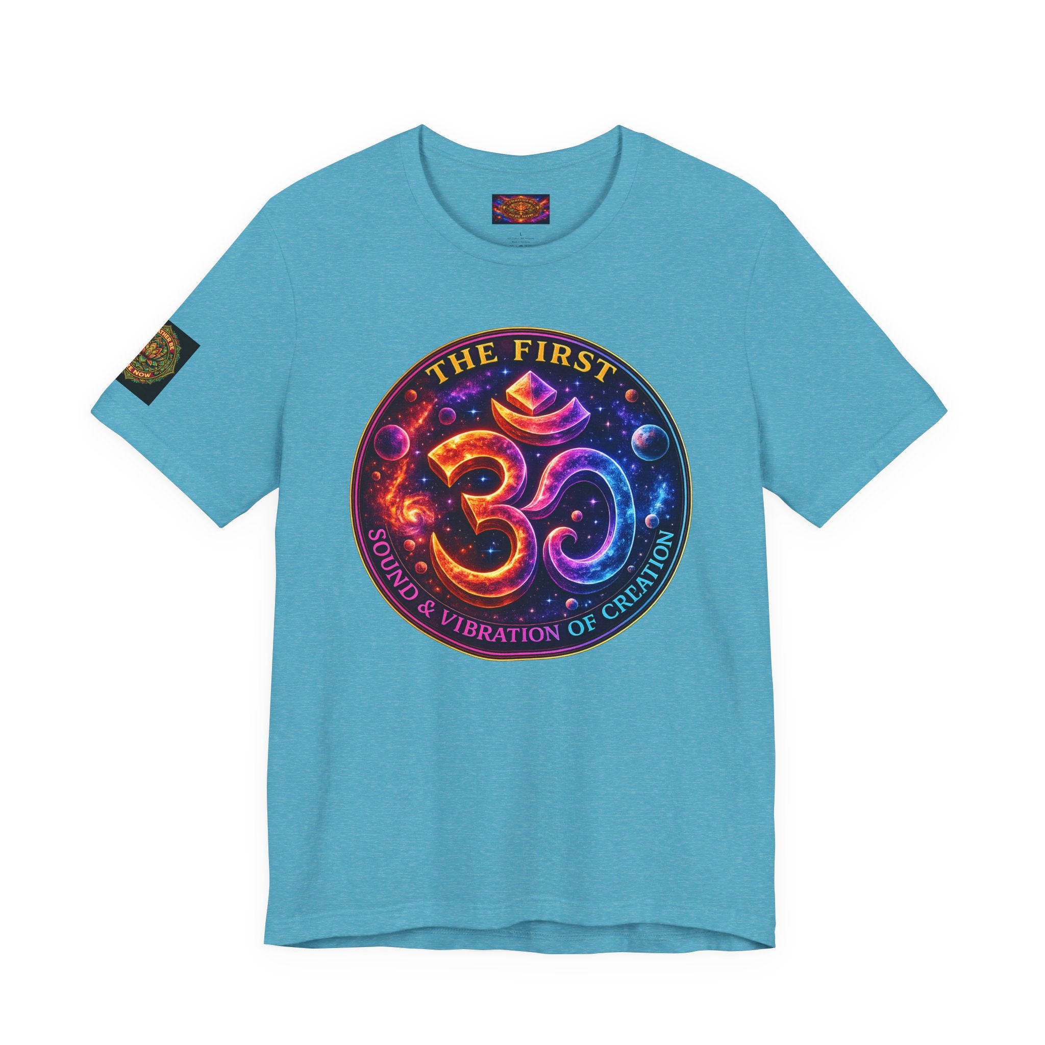 Om — The First Sound & Vibration of Creation T-Shirt Unisex Jersey Short Sleeve Tee