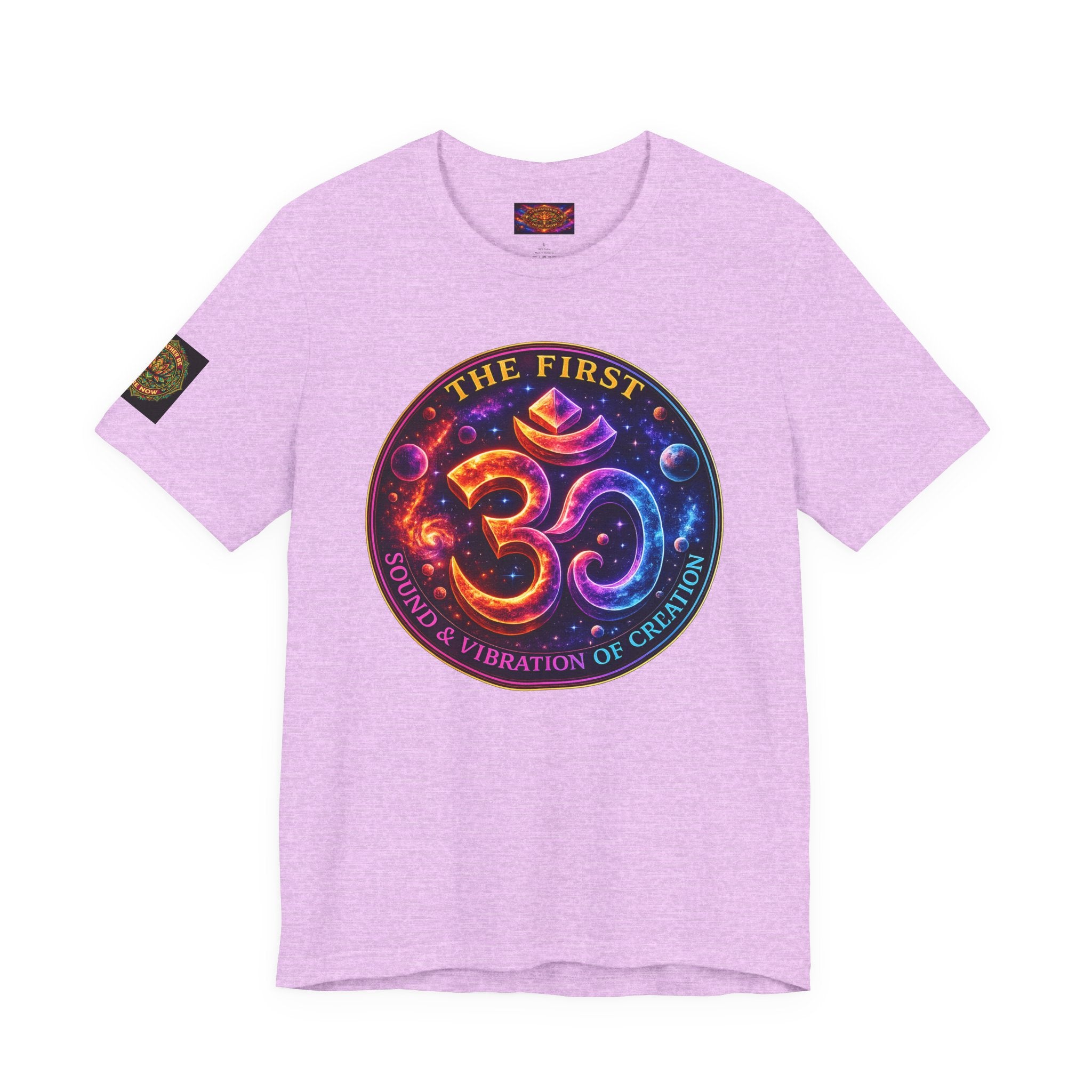 Om — The First Sound & Vibration of Creation T-Shirt Unisex Jersey Short Sleeve Tee