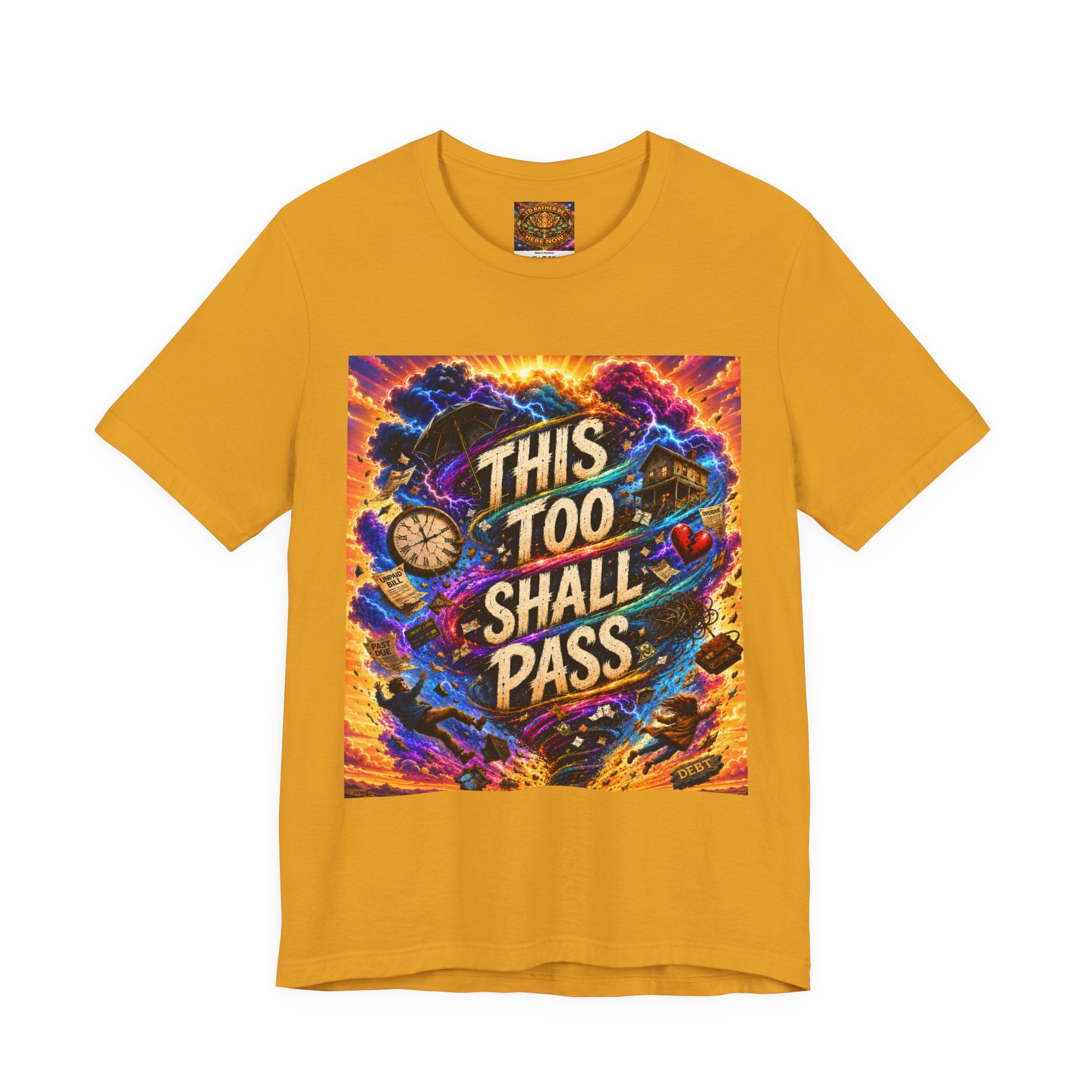 This Too Shall Pass Tee | Storm and sunrise Shirt | Bella + Canvas