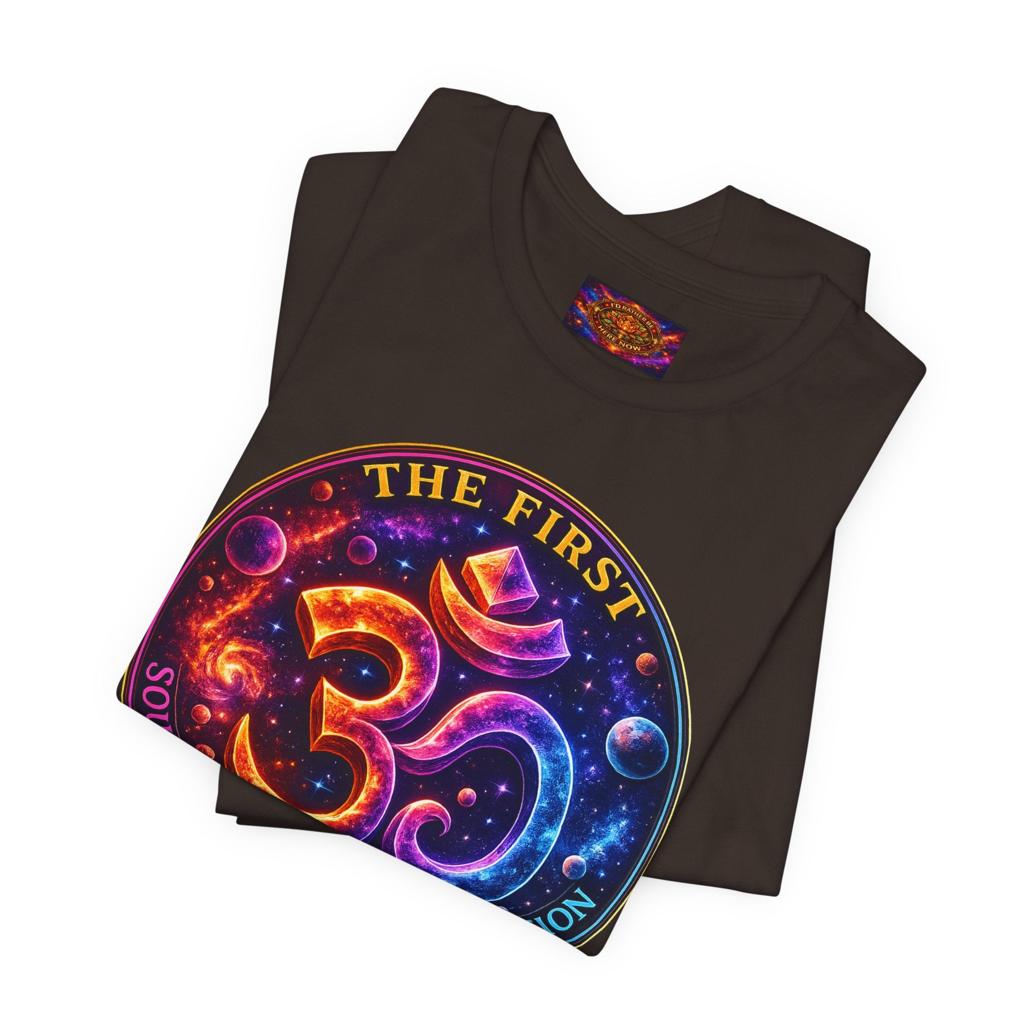 Om — The First Sound & Vibration of Creation T-Shirt Unisex Jersey Short Sleeve Tee