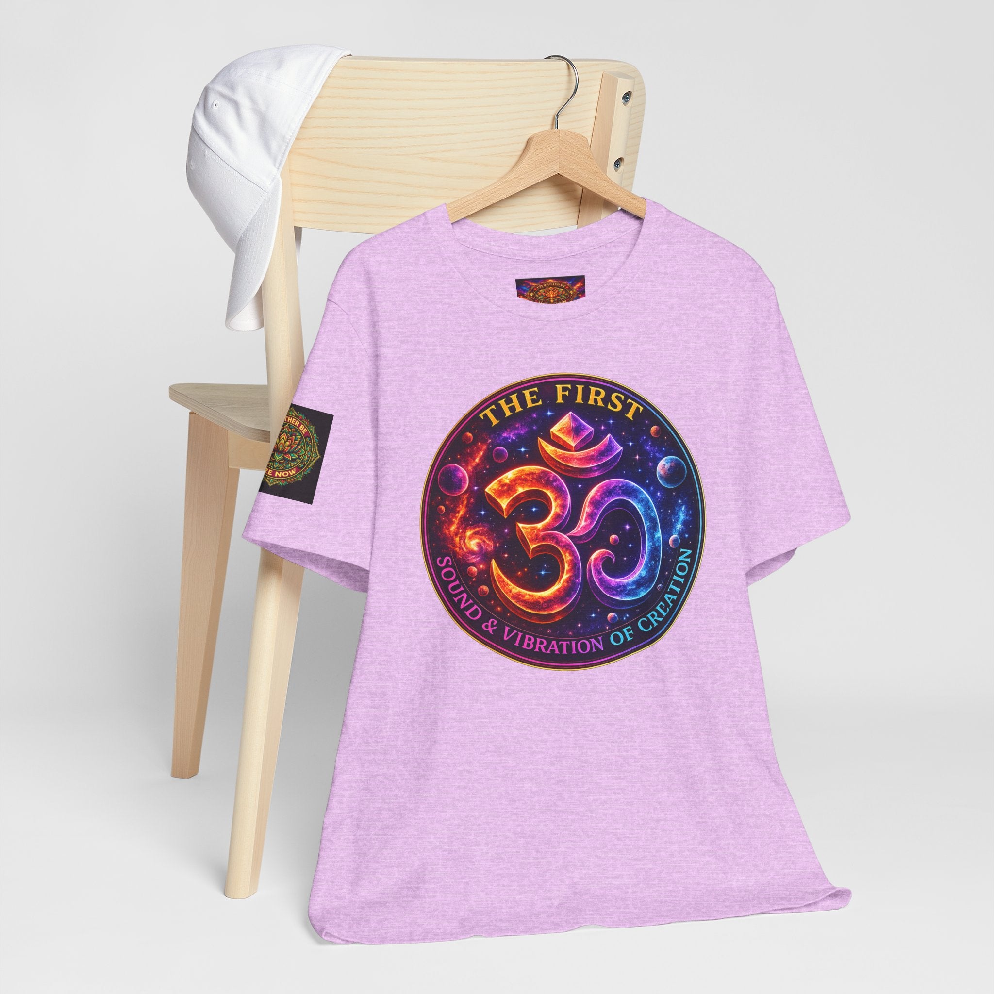 Om — The First Sound & Vibration of Creation T-Shirt Unisex Jersey Short Sleeve Tee