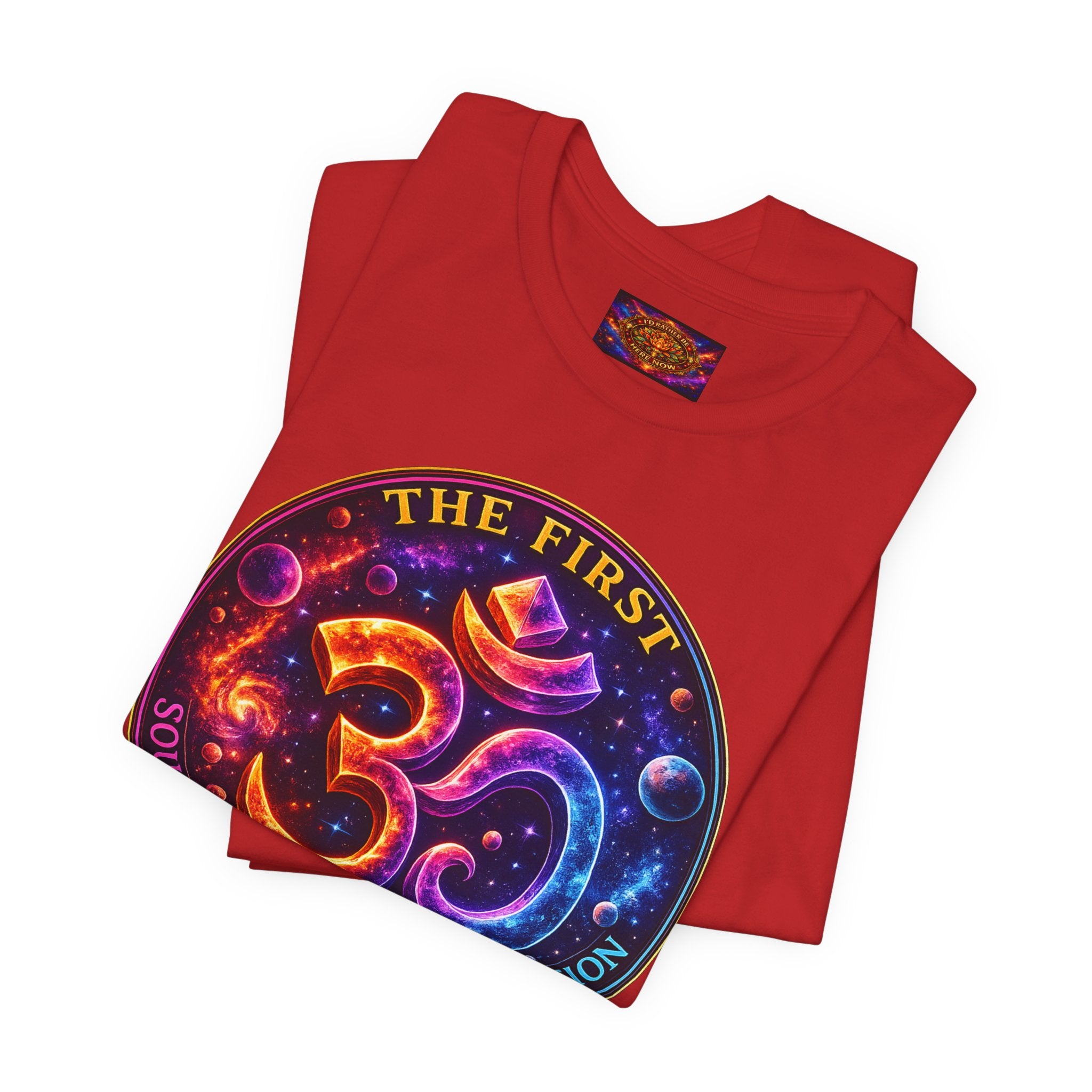 Om — The First Sound & Vibration of Creation T-Shirt Unisex Jersey Short Sleeve Tee
