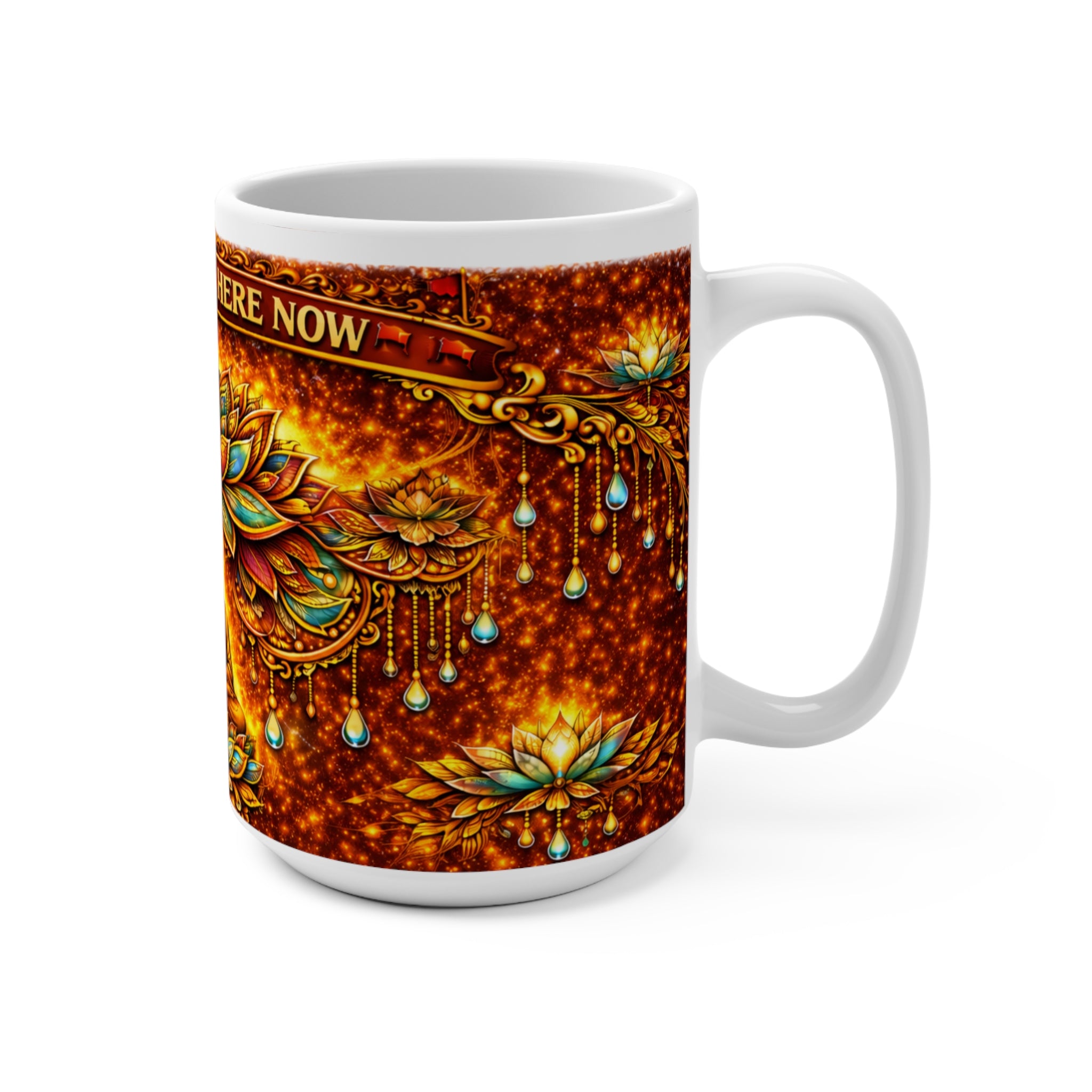 I’d Rather Be Here Now Mug — Morning Ritual 📝