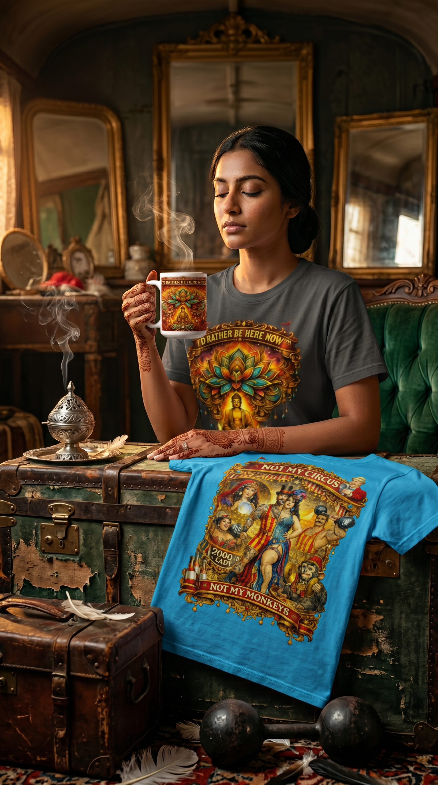 Not My Circus Not My Monkeys T-Shirt — Vintage Circus Graphic Tee