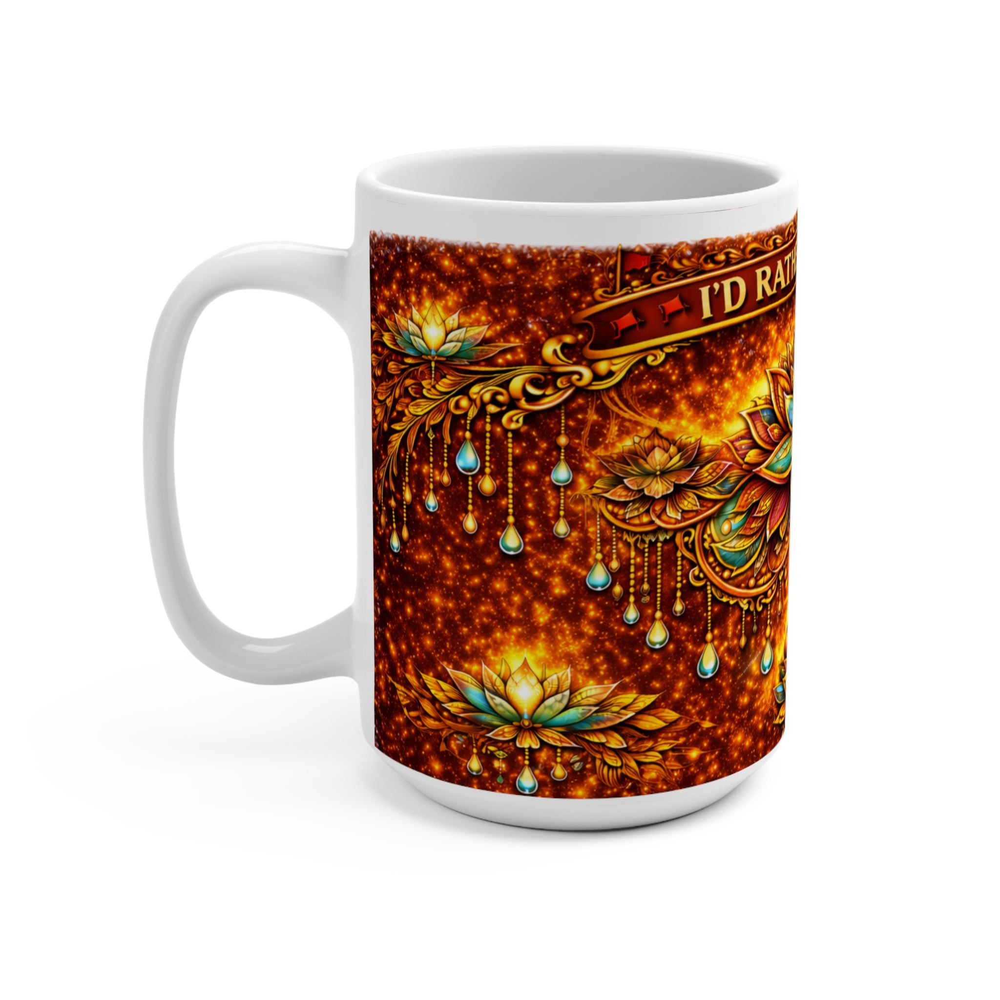 I’d Rather Be Here Now Mug — Morning Ritual  📝