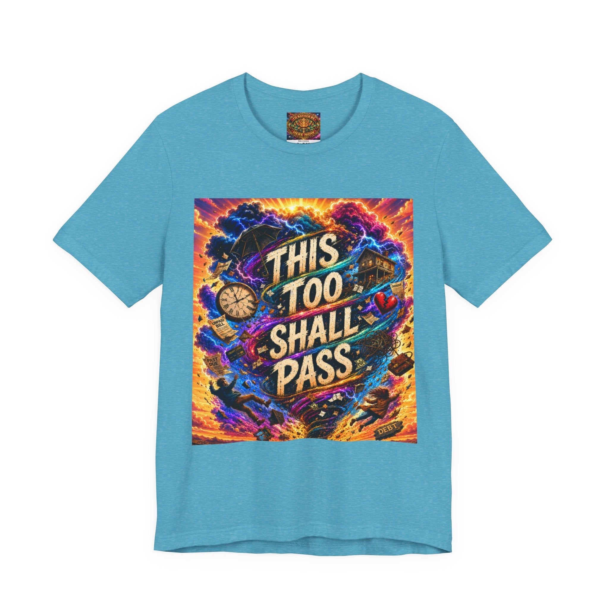 This Too Shall Pass Tee | Storm and sunrise Shirt | Bella + Canvas