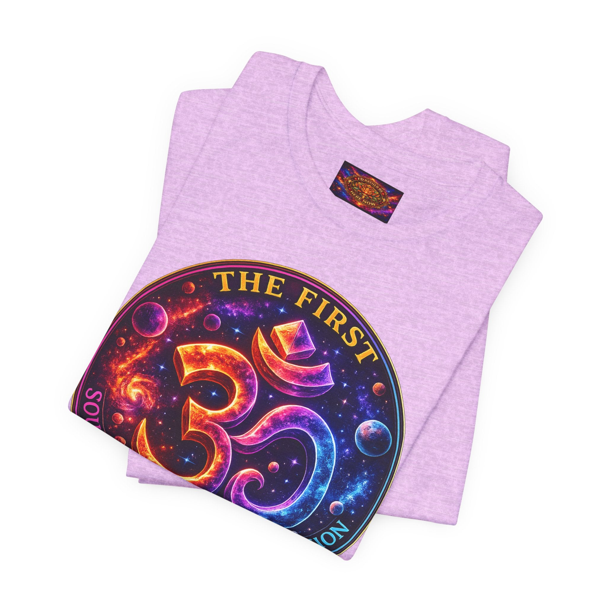 Om — The First Sound & Vibration of Creation T-Shirt Unisex Jersey Short Sleeve Tee