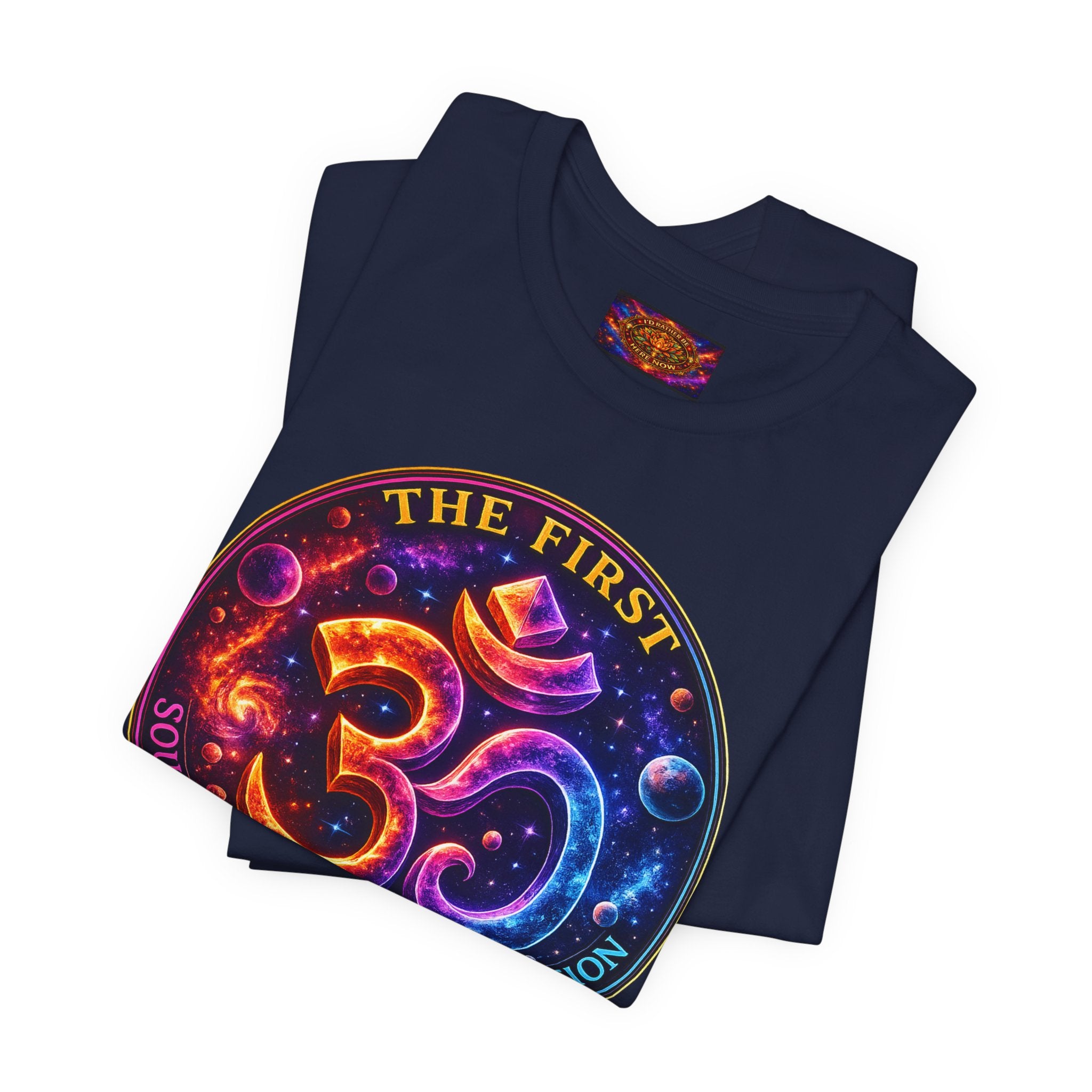 Om — The First Sound & Vibration of Creation T-Shirt Unisex Jersey Short Sleeve Tee