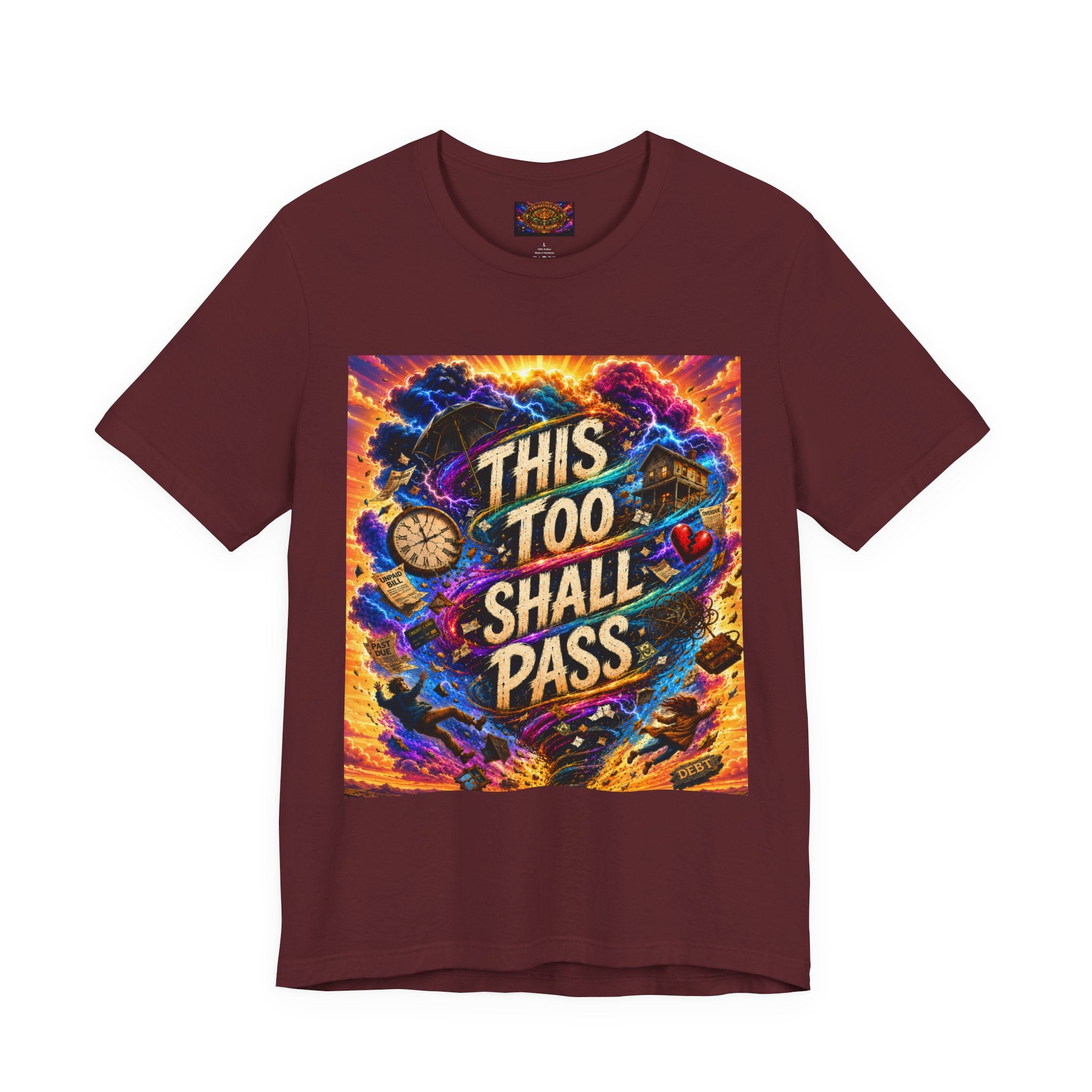 This Too Shall Pass Tee | Storm Reminder Shirt | Bella + Canvas