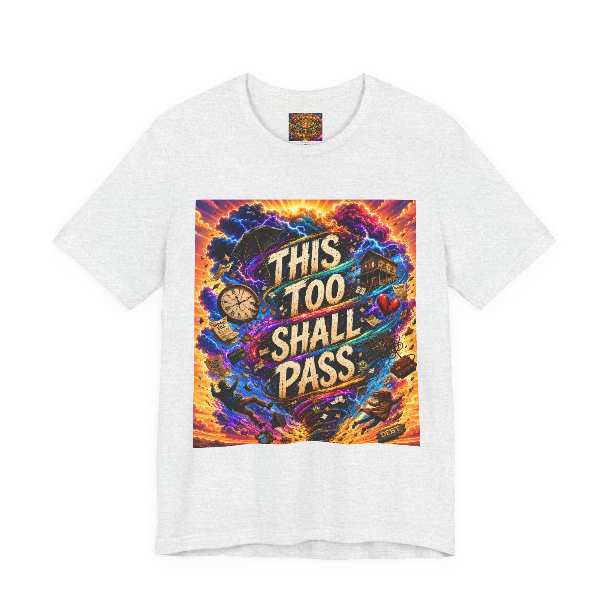 This Too Shall Pass Tee | Storm and sunrise Shirt | Bella + Canvas