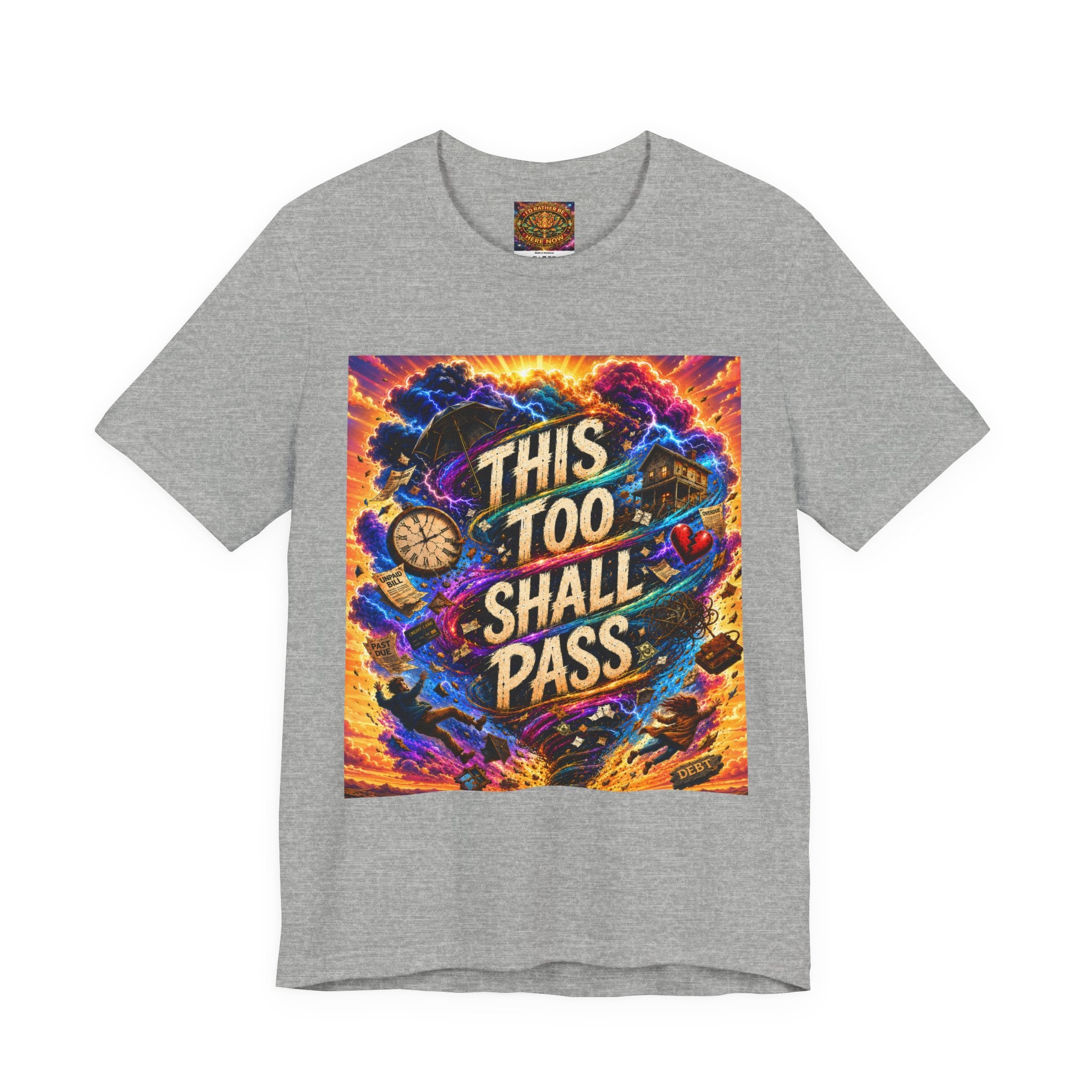 This Too Shall Pass Tee | Storm and sunrise Shirt | Bella + Canvas
