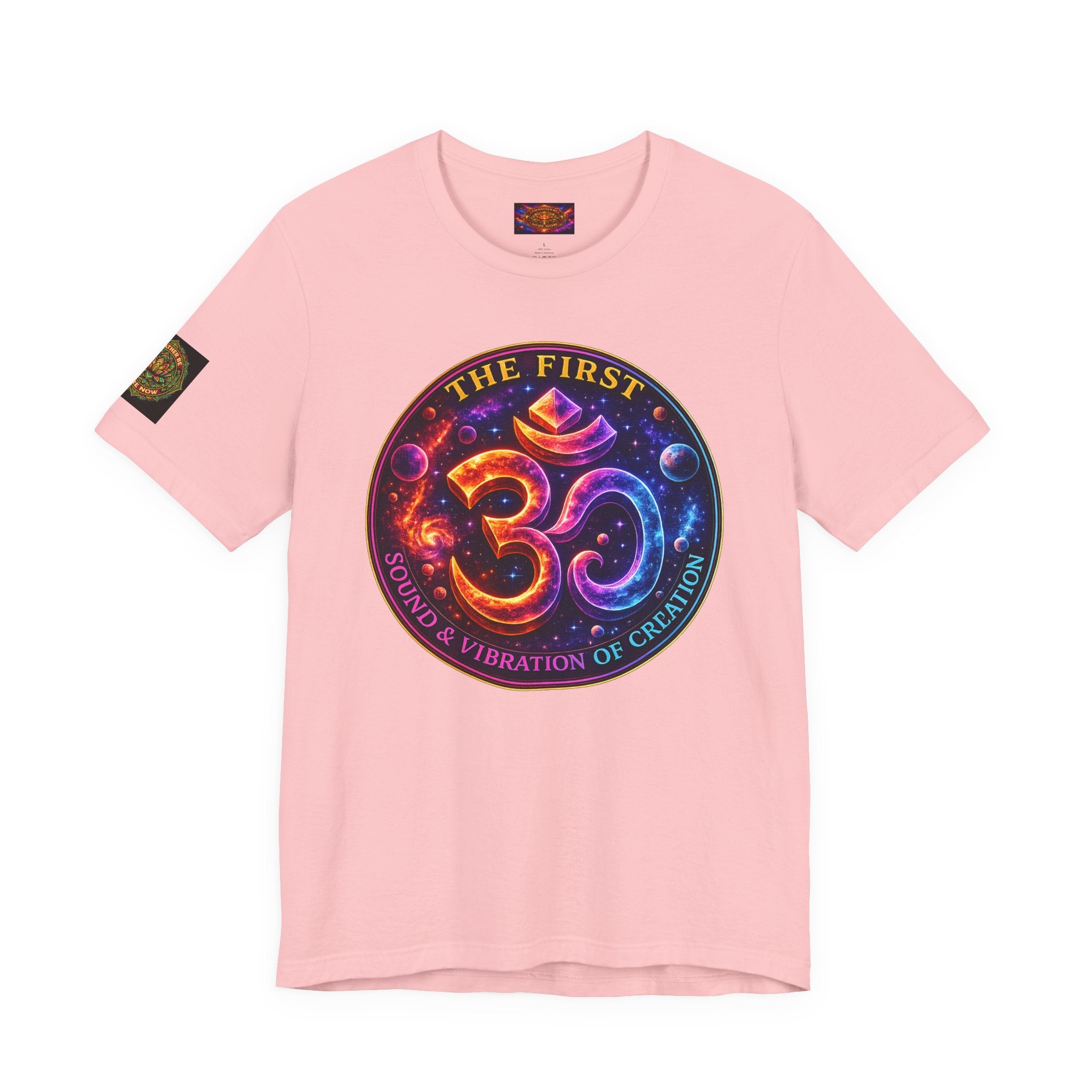 Om — The First Sound & Vibration of Creation T-Shirt Unisex Jersey Short Sleeve Tee