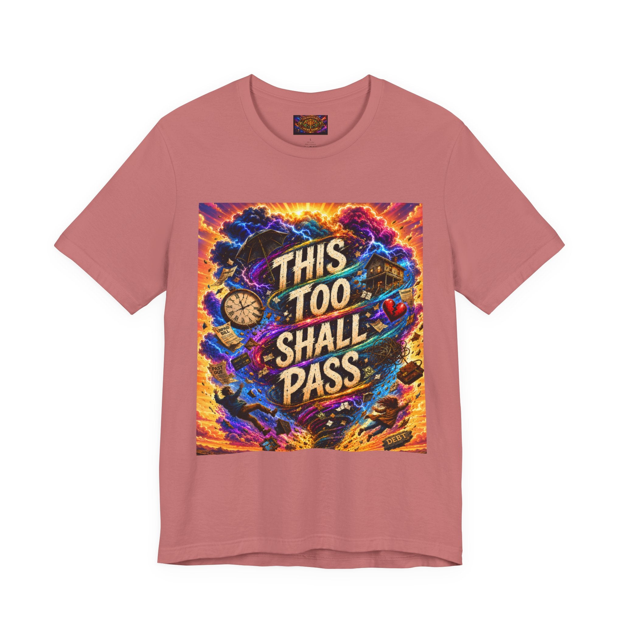 This Too Shall Pass Tee | Storm Reminder Shirt | Bella + Canvas