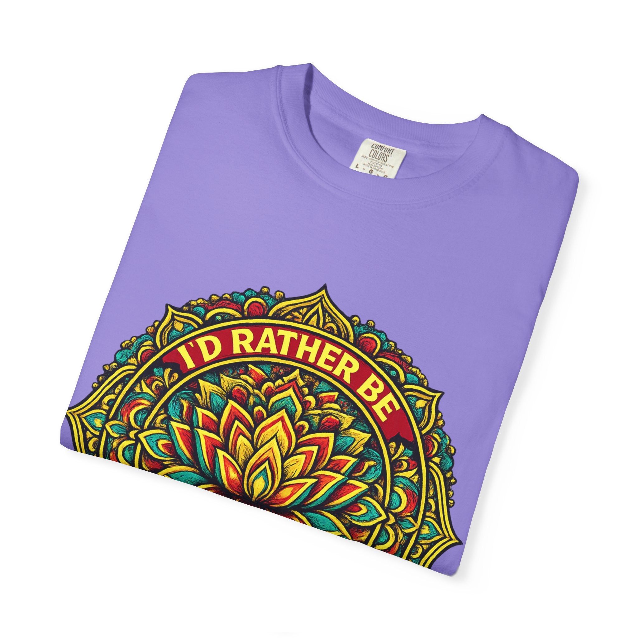 I'D RATHER BE HERE NOW Signature Logo Tee