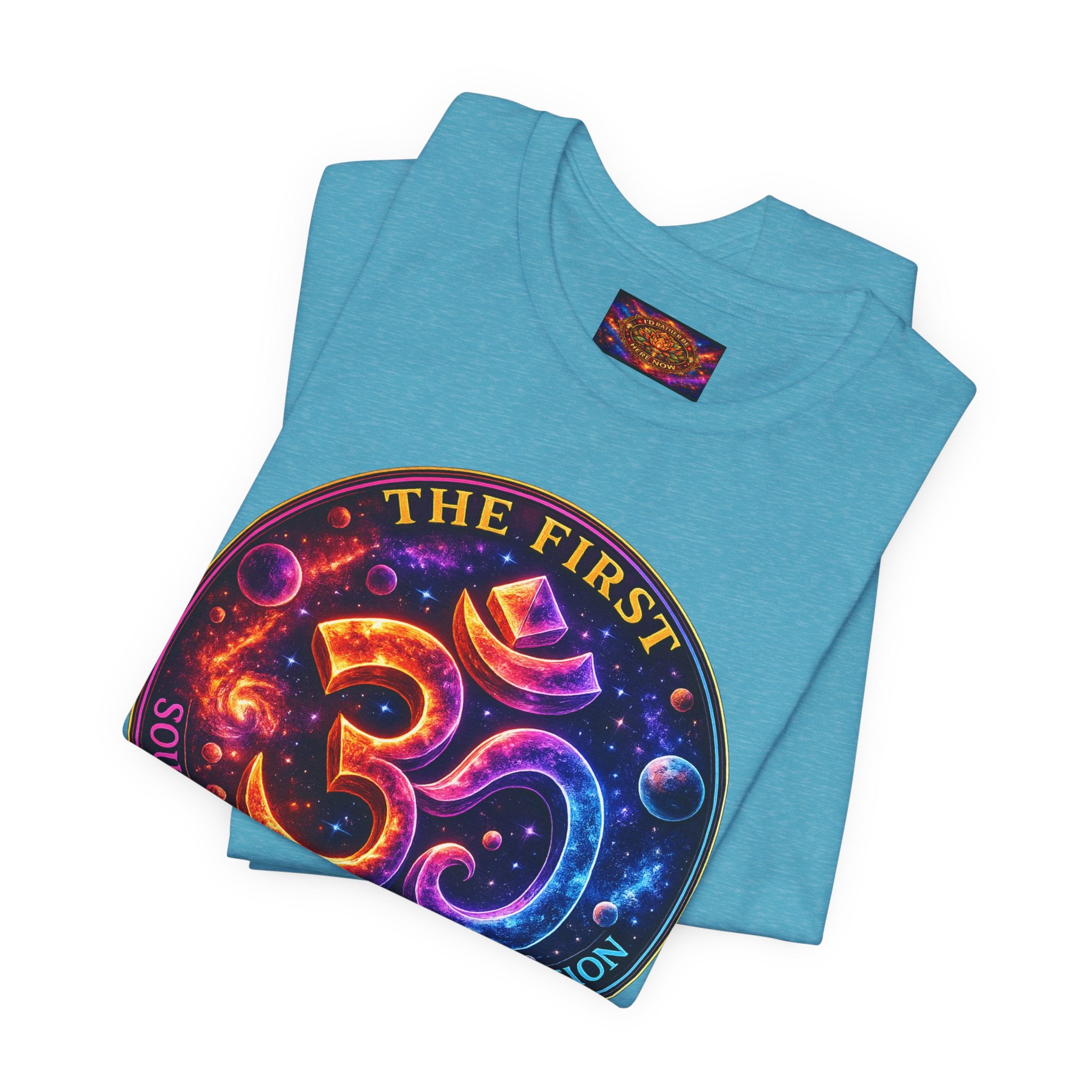 Om — The First Sound & Vibration of Creation T-Shirt Unisex Jersey Short Sleeve Tee