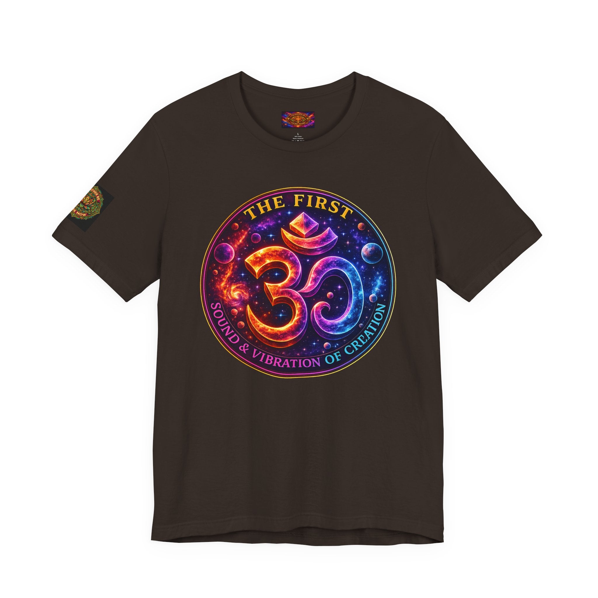 Om — The First Sound & Vibration of Creation T-Shirt Unisex Jersey Short Sleeve Tee
