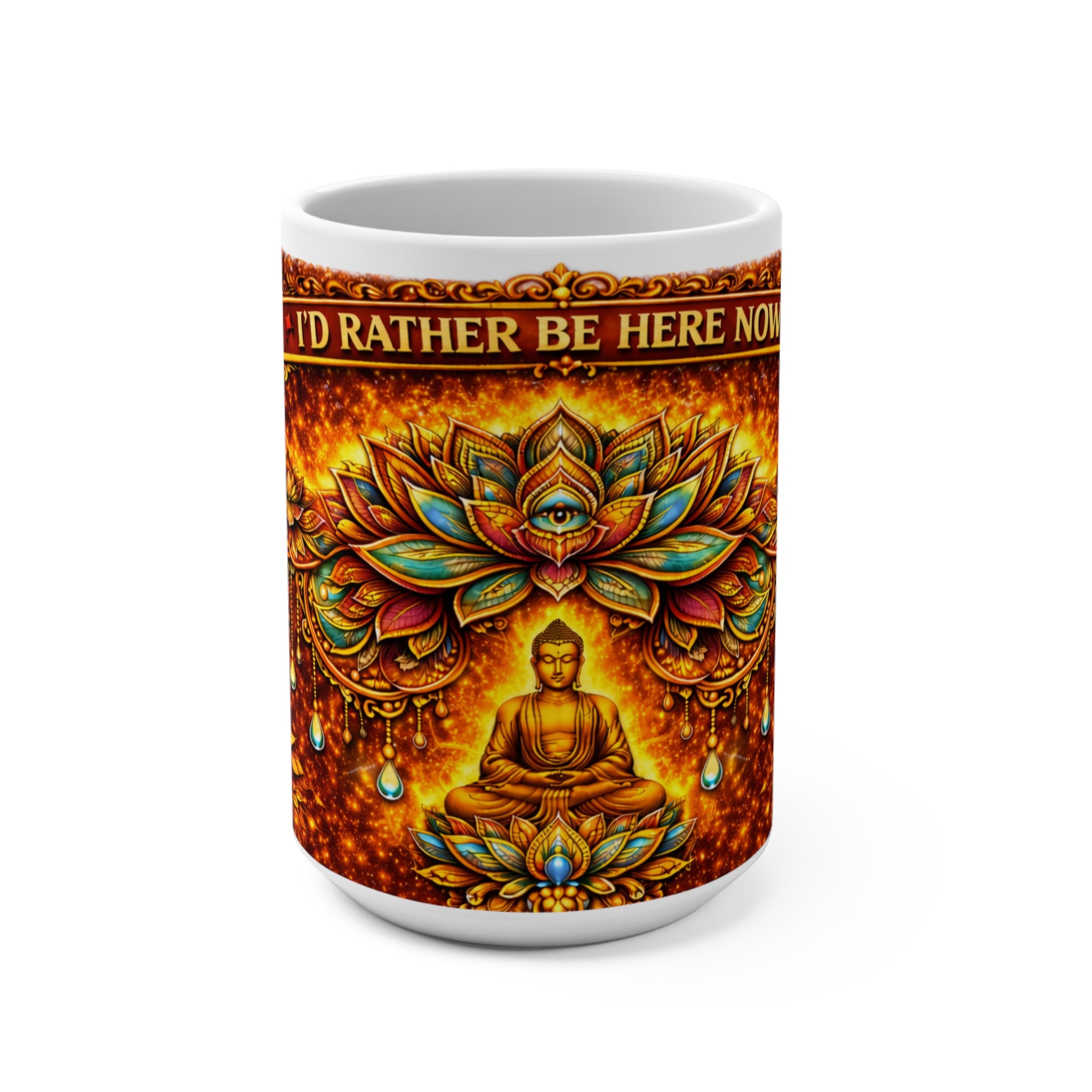 I’d Rather Be Here Now Mug — Morning Ritual  📝