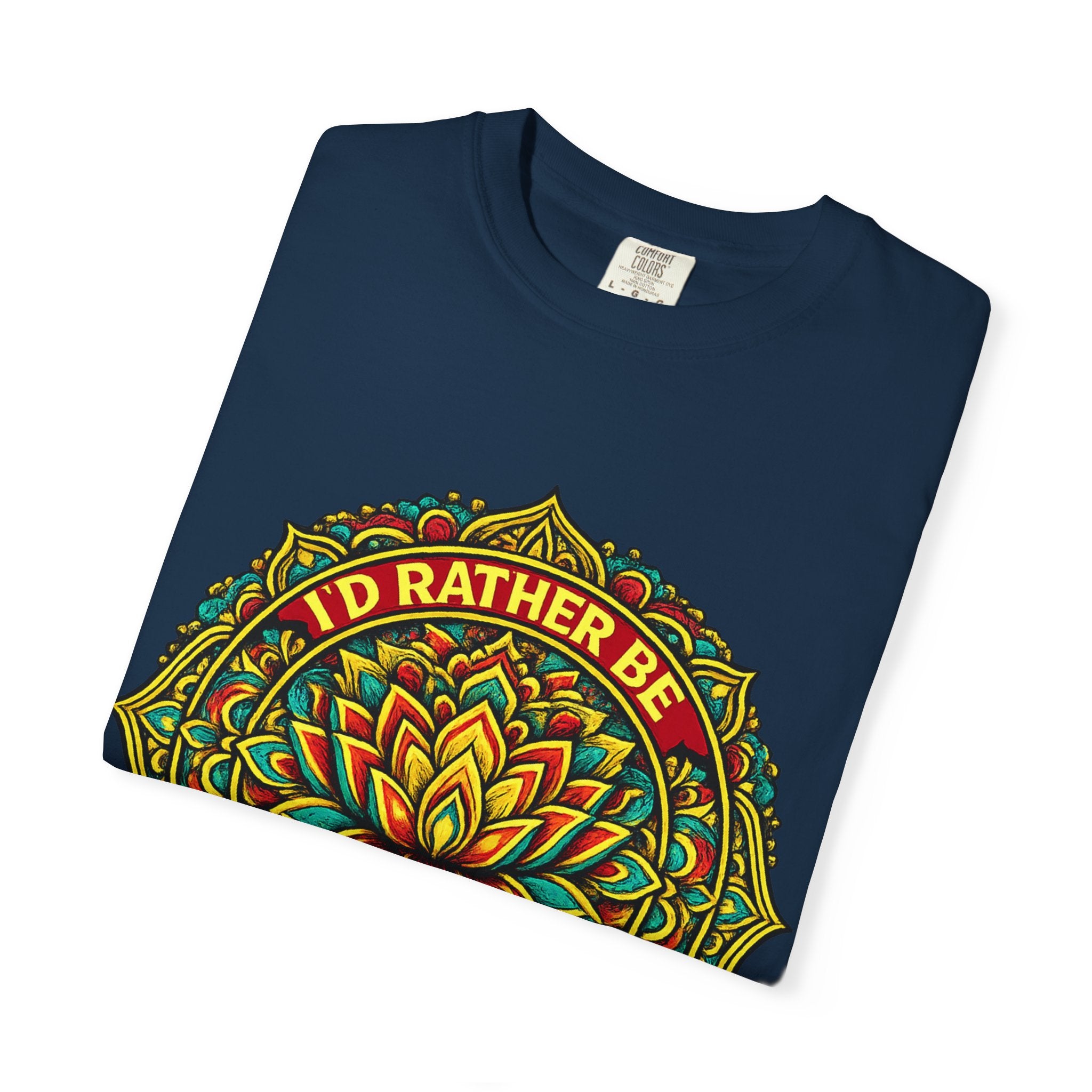 I'D RATHER BE HERE NOW Signature Logo Tee
