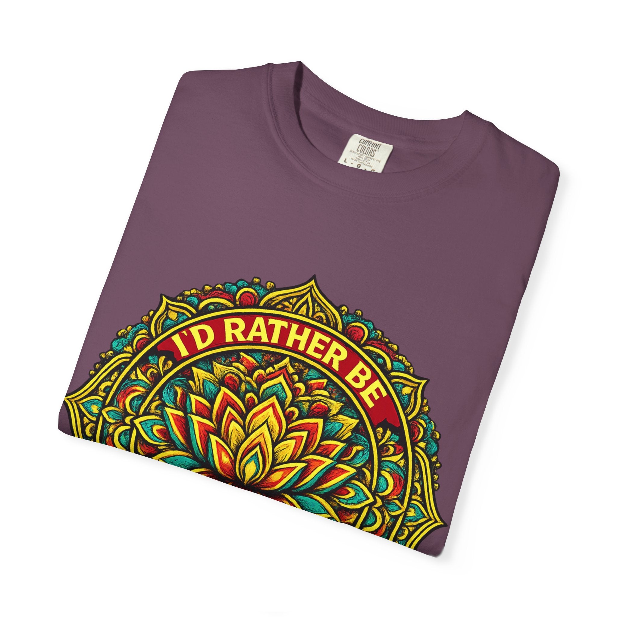 I'D RATHER BE HERE NOW Signature Logo Tee