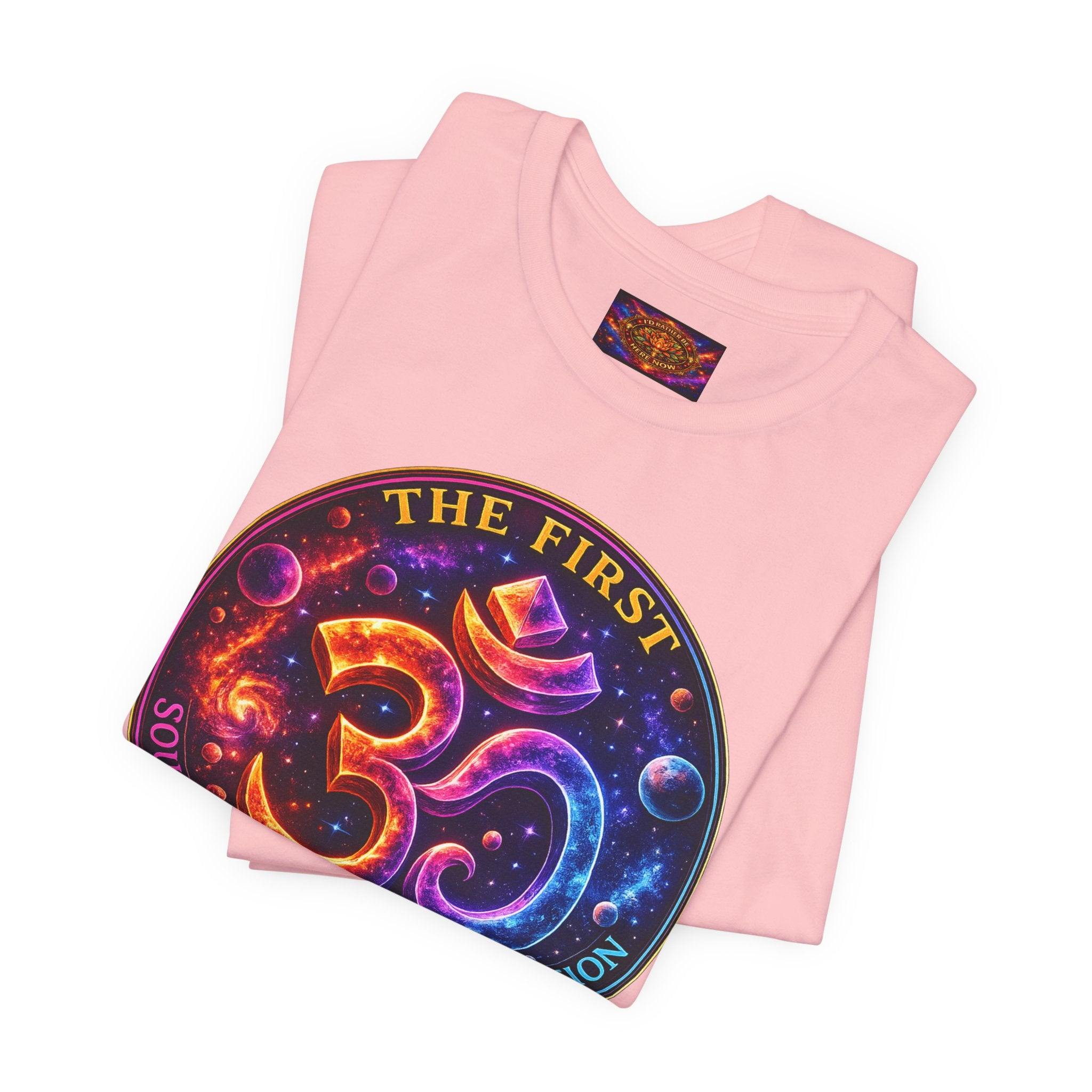 Om — The First Sound & Vibration of Creation T-Shirt Unisex Jersey Short Sleeve Tee